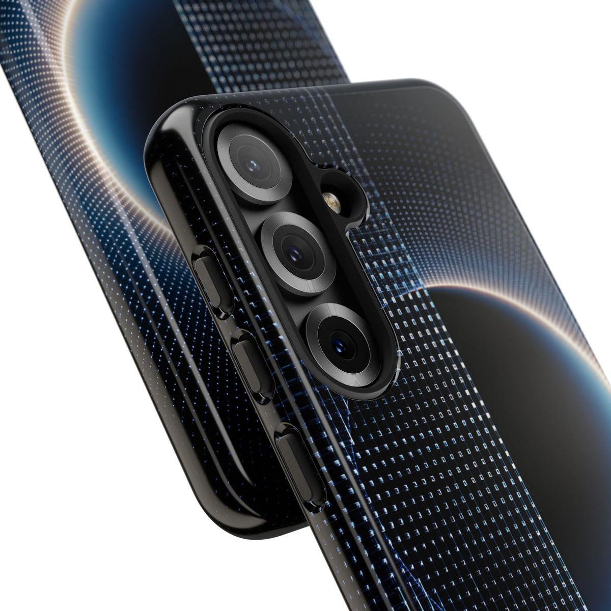 Luminous Meridian · Tough Phone Case for Samsung · Black