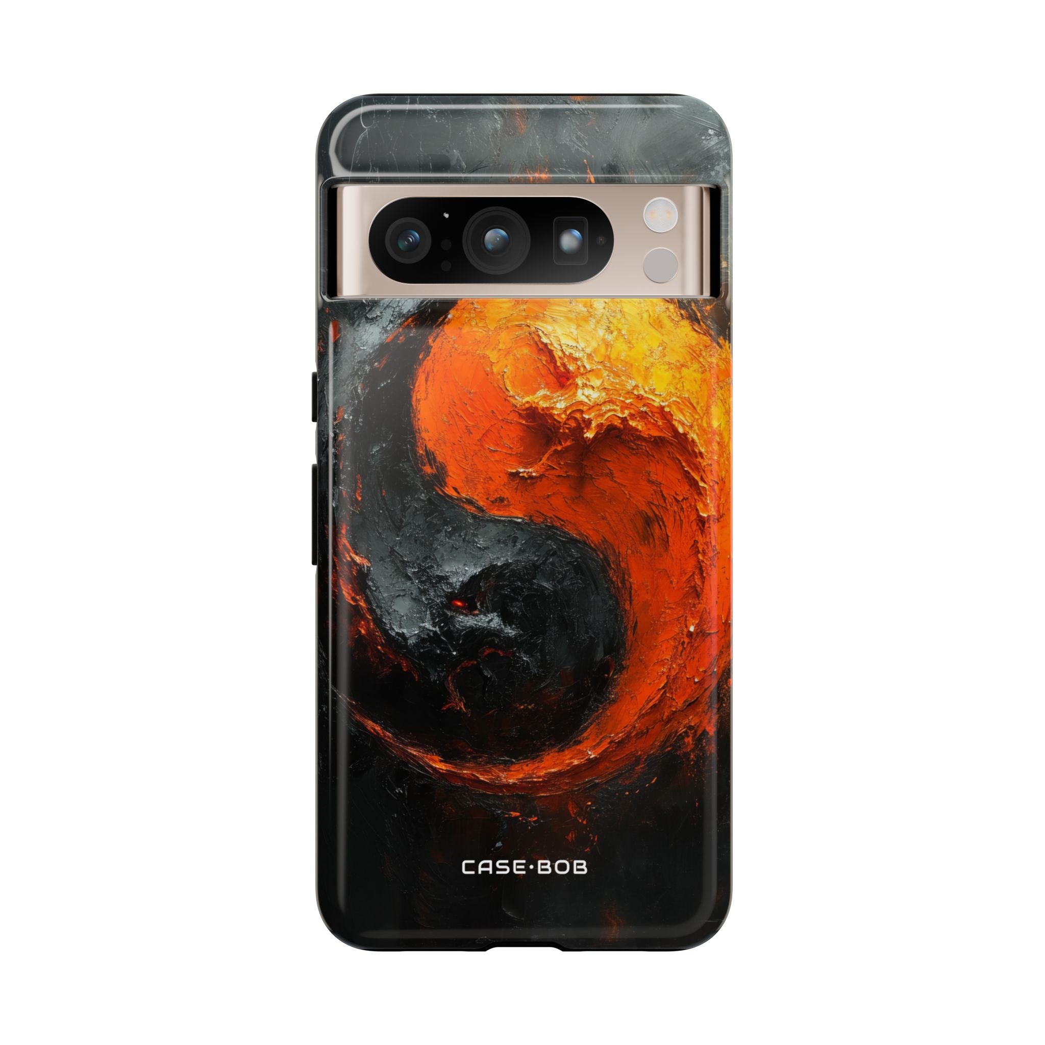 Geschmolzenes Yin-Yang Google Pixel 8 Pro Case - Tough