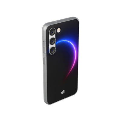 Luminous Eclipse · Lite Phone Case for Samsung · Black