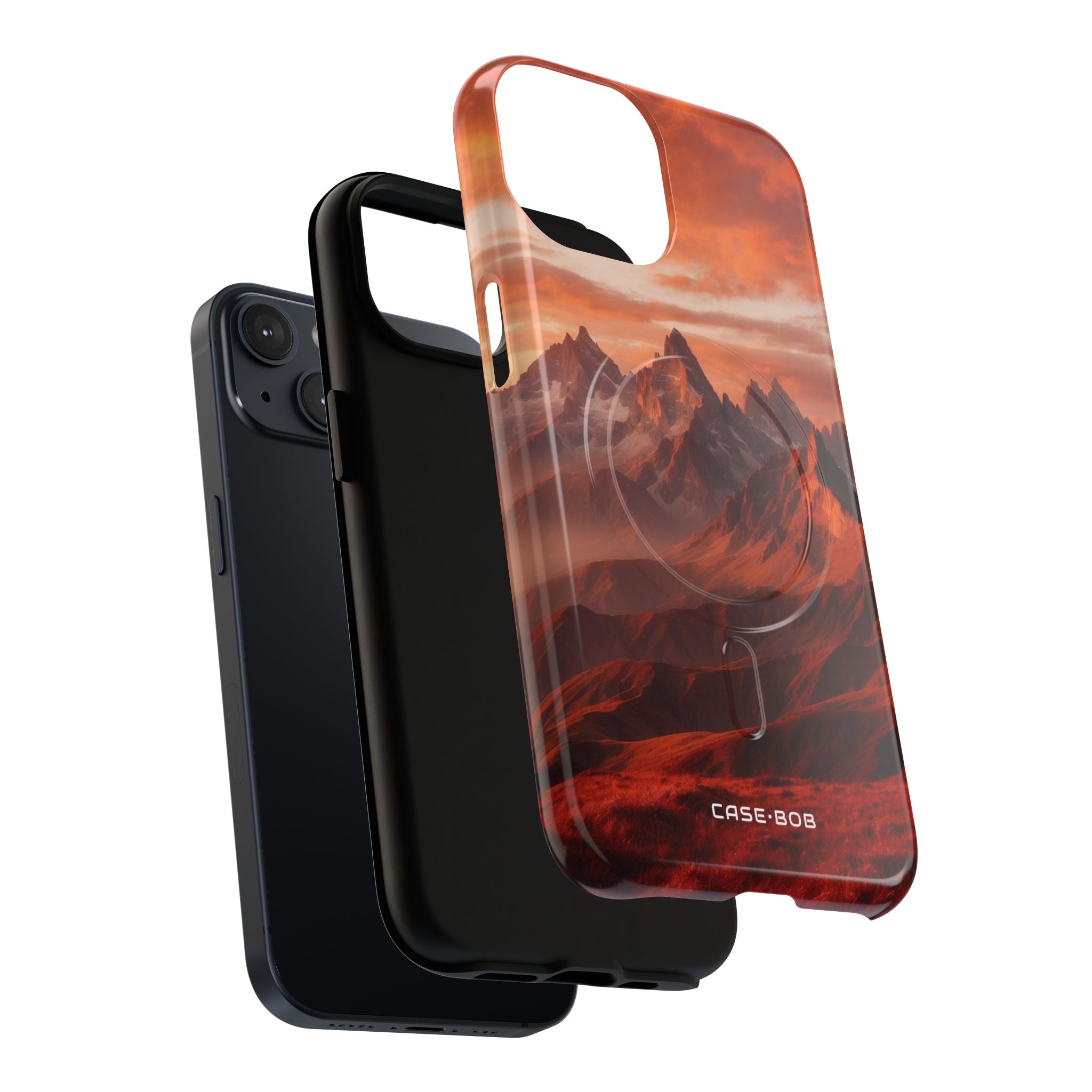 Jagged Glow iPhone 14 Case - Tough+