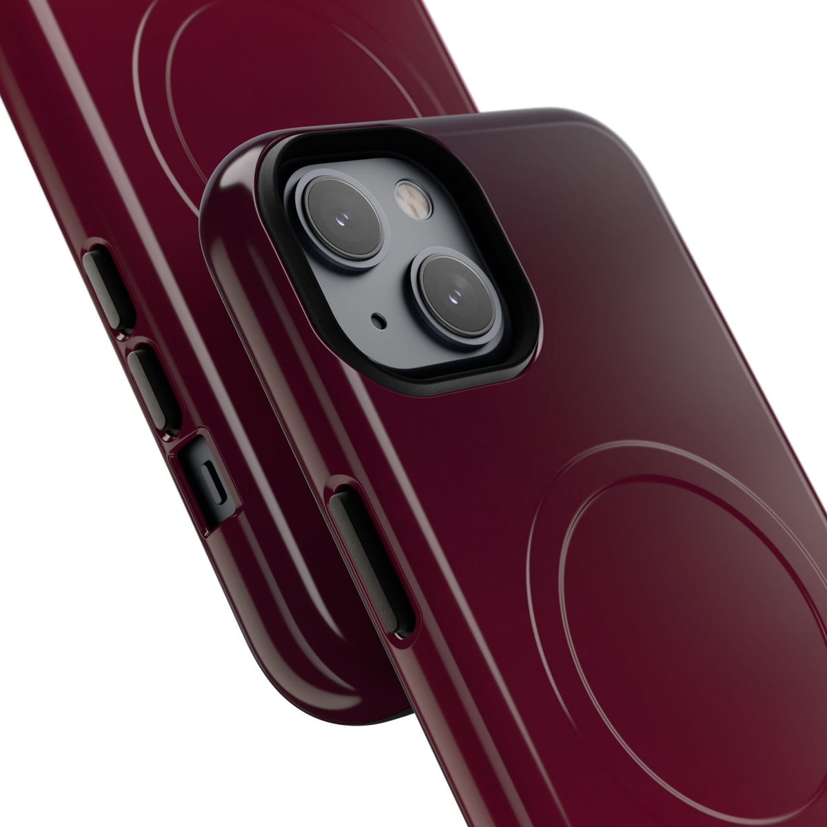 Bordeaux Spectrum · Tough 2.0 Magnetic Phone Case for iPhone · Red