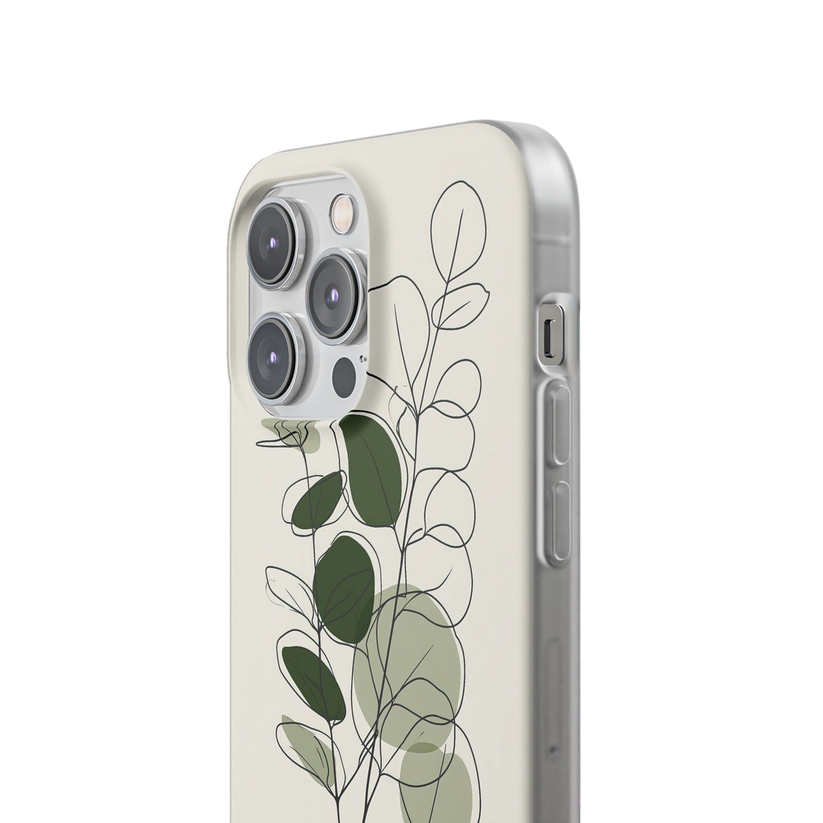 Eucalyptus Foliage Study · Lite Phone Case for iPhone ·  Green