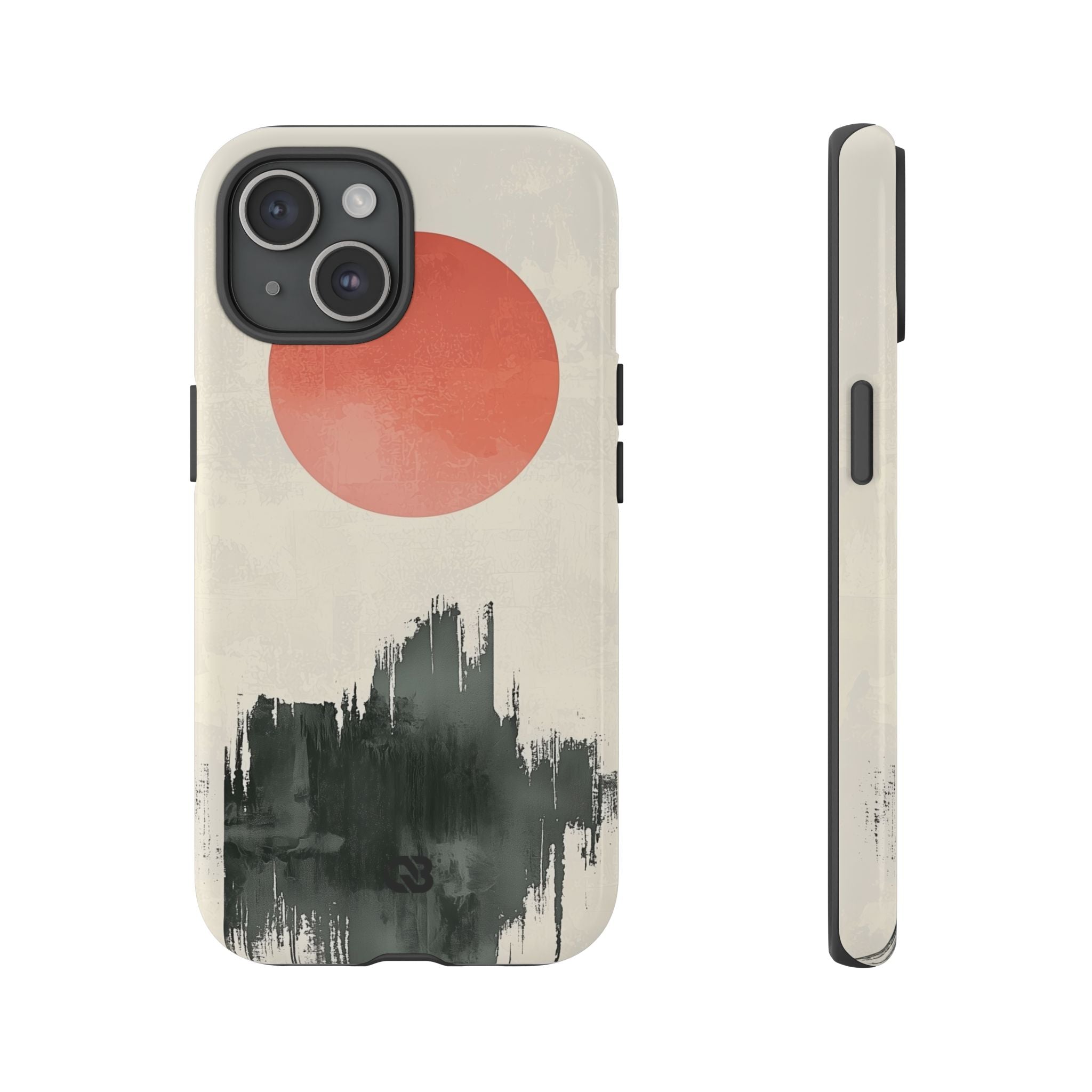 Crimson Sun Strokes · Coque de téléphone Tough pour iPhone