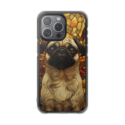 Amber Pug Divinity · Impact Phone Case for iPhone · Magsafe