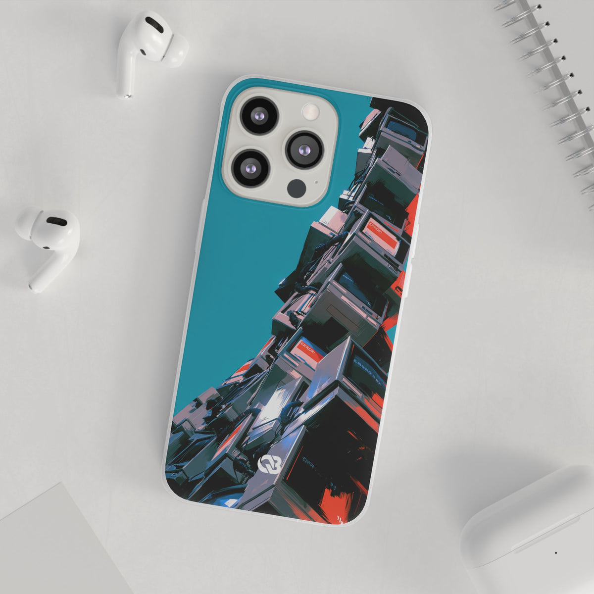 System Error Spire · Lite Phone Case for iPhone ·  Teal