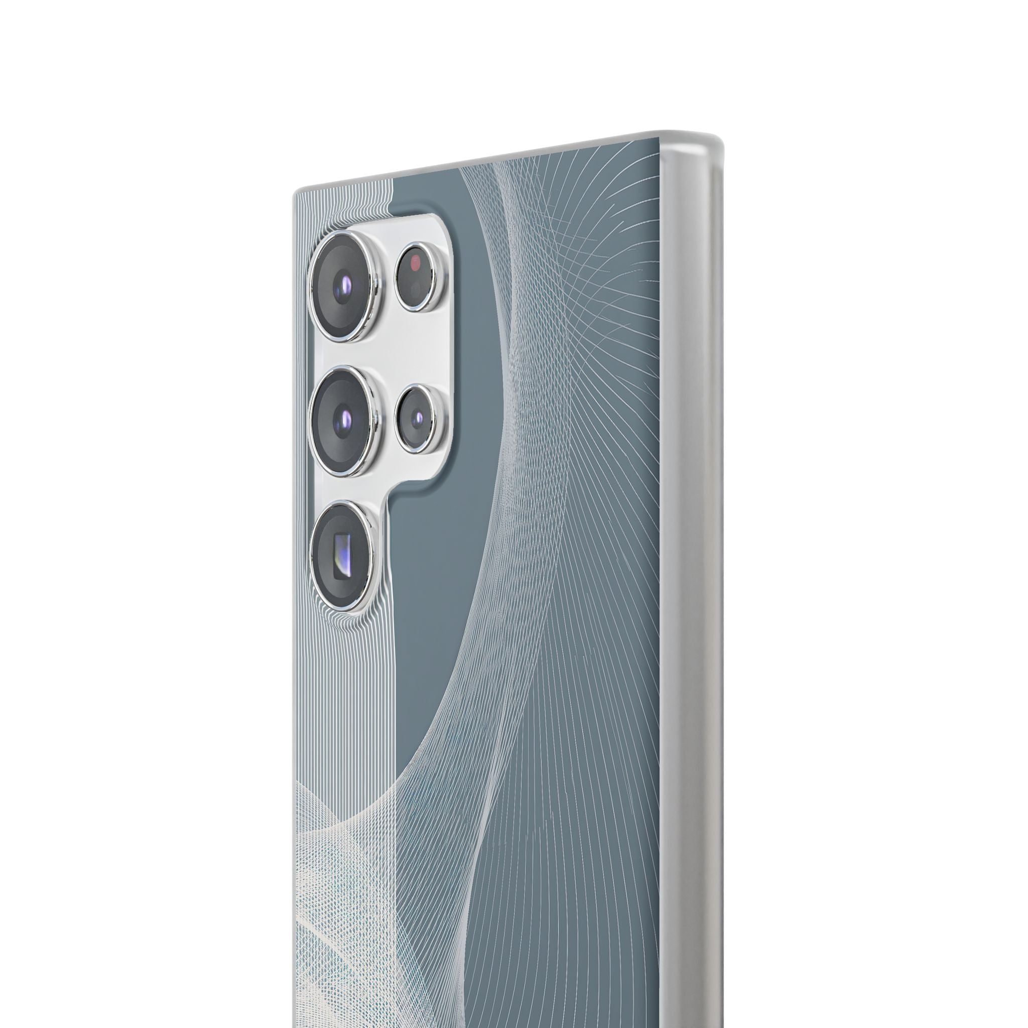 Grey Lite Phone Case for Samsung - Slate Mesh Horizon