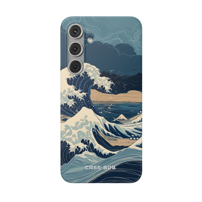 Cresting Blue Wave Samsung S24 Plus Case - Soft