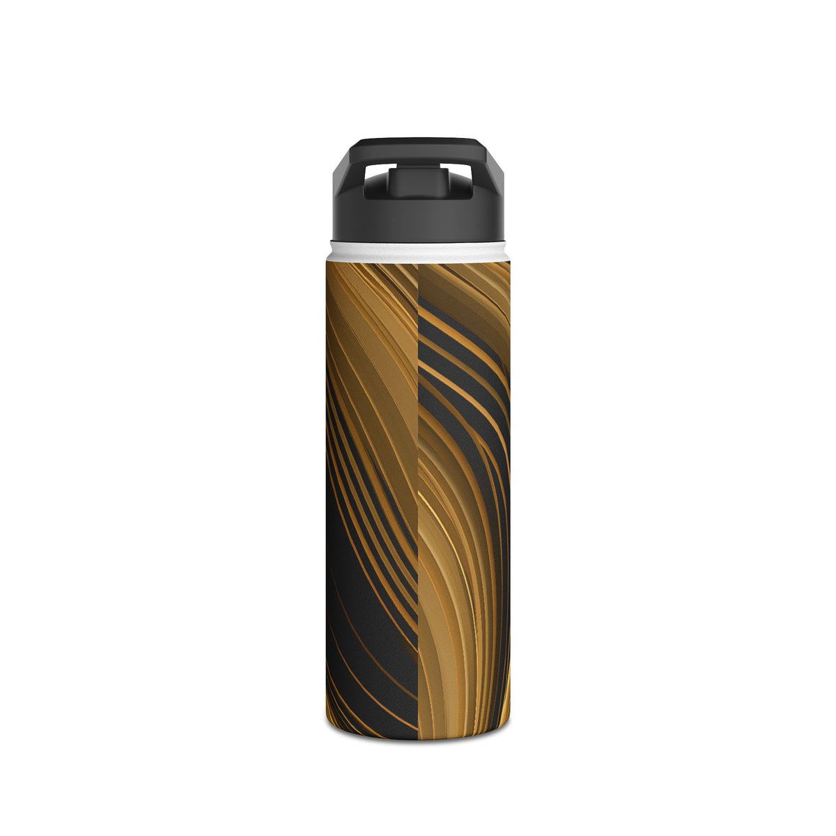 Gilded Contour · Insulated Water Bottle · Gold