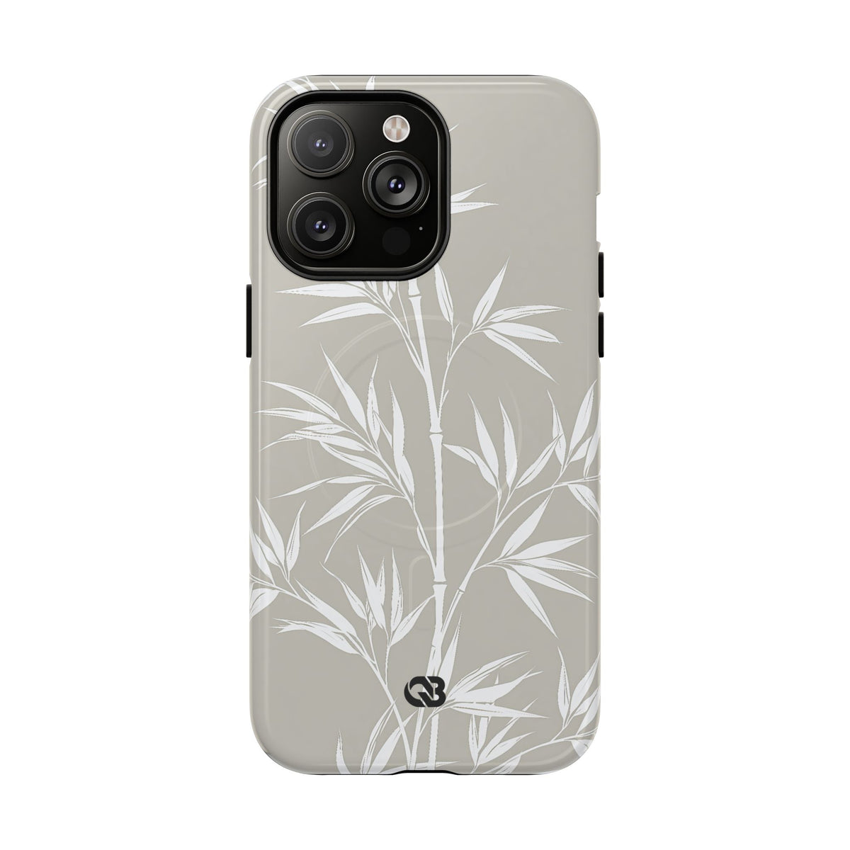 Serene Bamboo · Tough 2.0 Magnetic Phone Case for iPhone · Beige