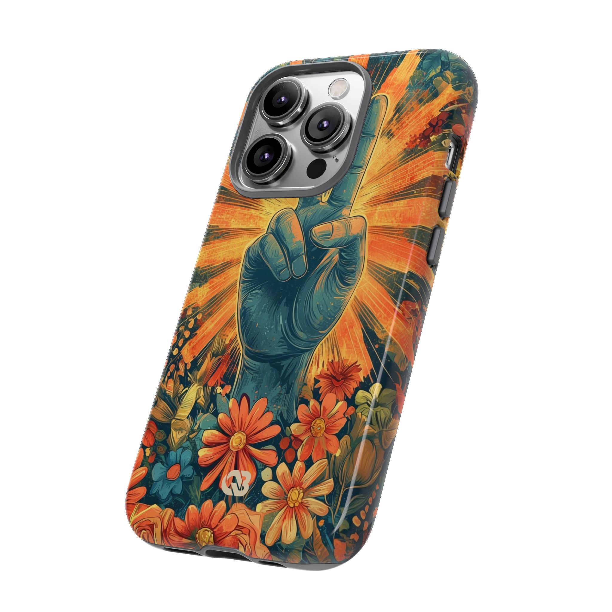 Radiant Peace Bloom · Tough Phone Case for iPhone