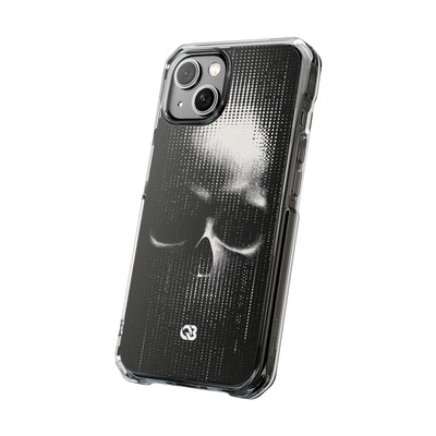 Raster Phantom · Clear Impact Magnetic Phone Case for iPhone ·  Black