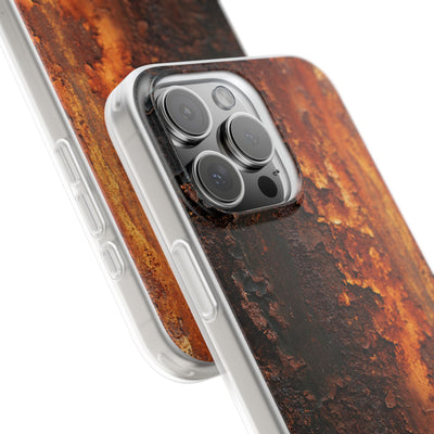 Orange Lite Phone Case for iPhone - Oxidized Iron Crust