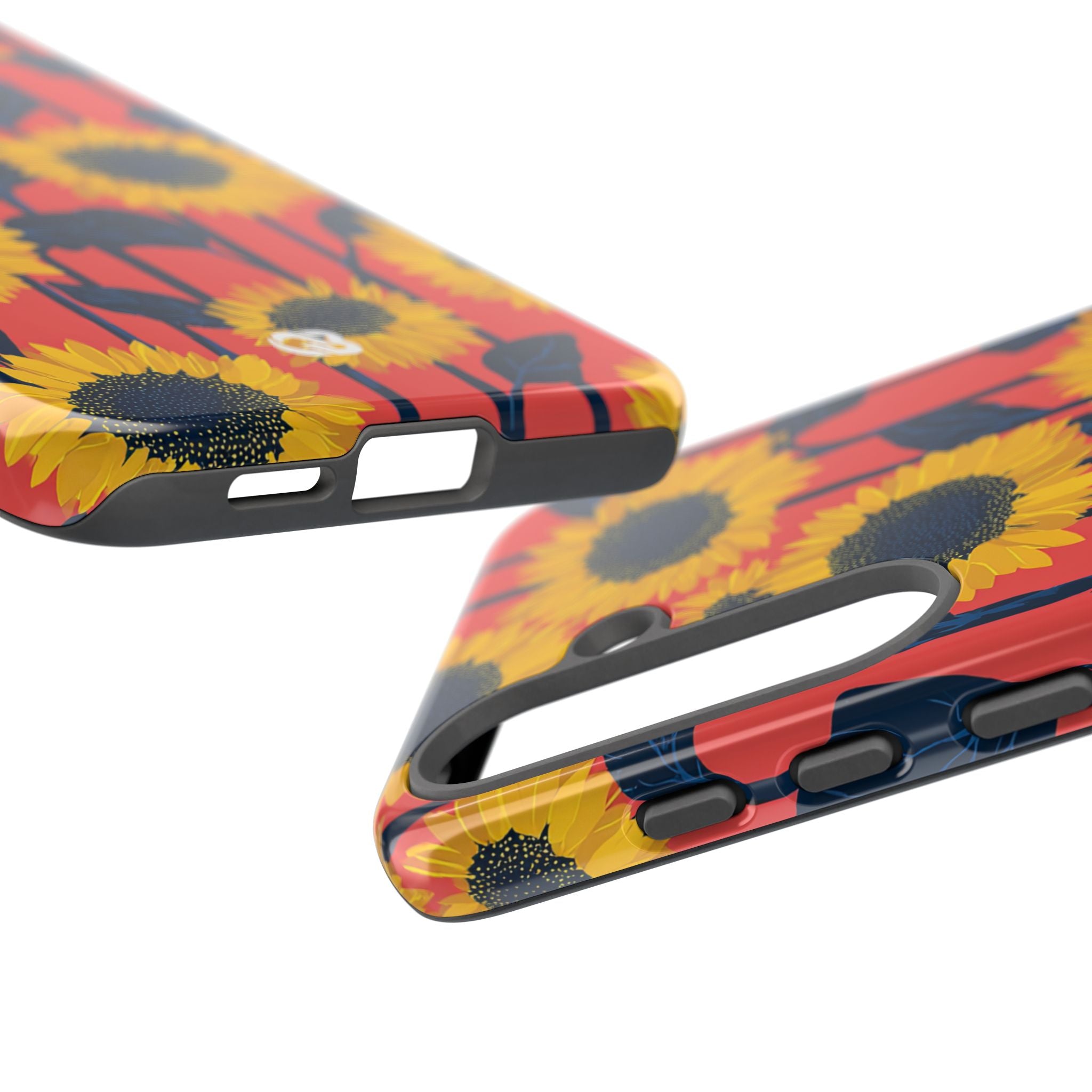 Solar Navy Bloom · Tough Phone Case for Samsung