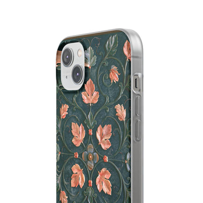 Florentine Rose Arabesque · Lite Phone Case for iPhone ·  Green