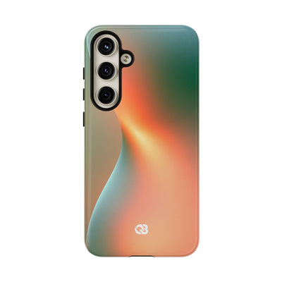 Radiant Contour · Tough Phone Case for Samsung · Orange