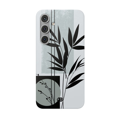 Grey Lite Phone Case for Samsung - Sage Bamboo Noir