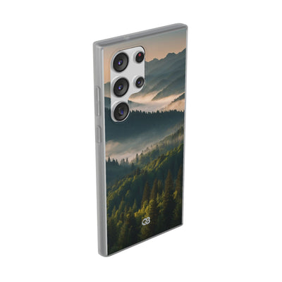 Foggy Mountain Ridge · Soft Phone Case for Samsung