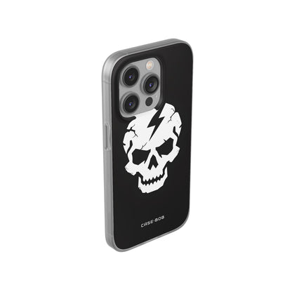 Lightning Skull iPhone 14 Pro Case - Soft