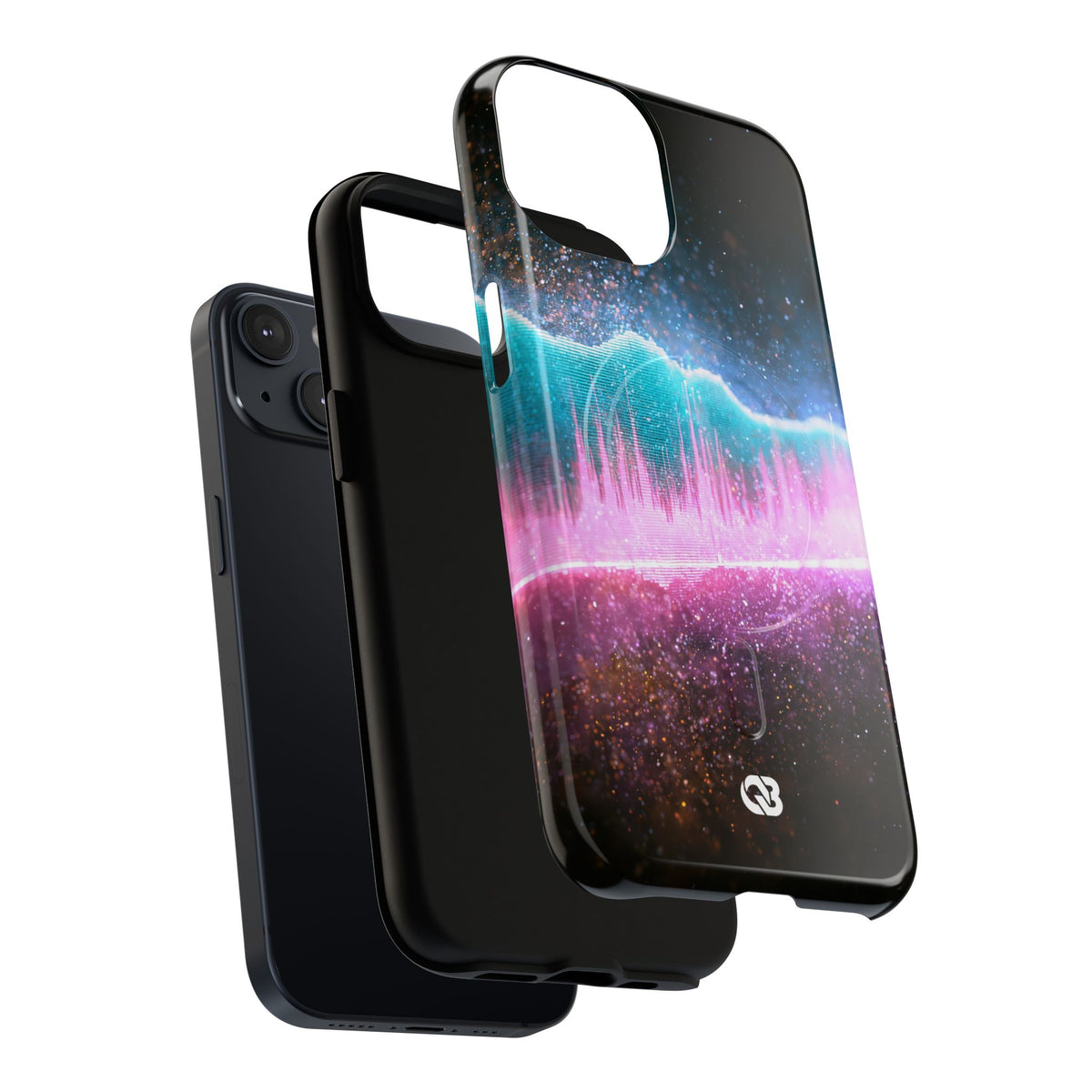Digital Frequency · Tough 2.0 Magnetic Phone Case for iPhone · Pink