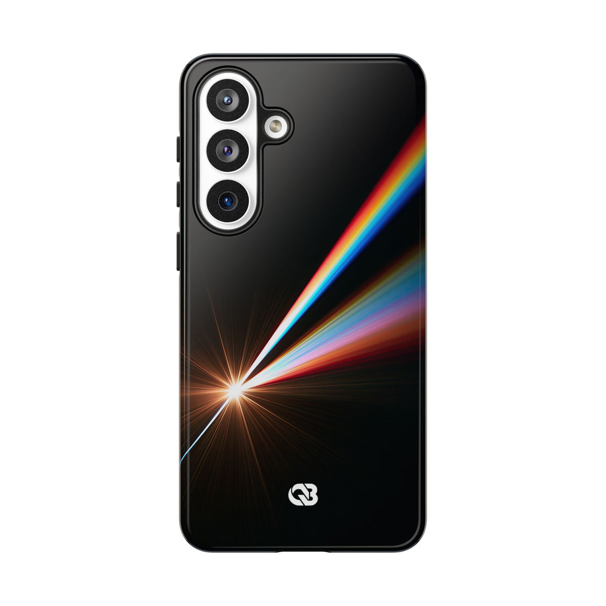 Spectral Refraction · Tough Phone Case for Samsung · Black