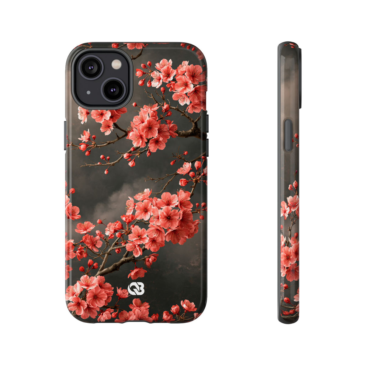 Dark Sakura Nocturne · Tough Phone Case for iPhone · Black