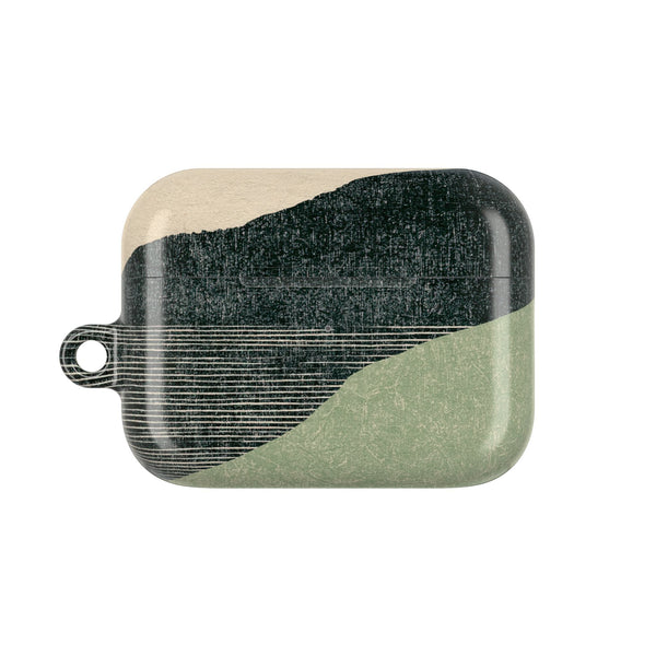 Sage Ridge Horizon · Hard Case for AirPods & AirPods Pro · Green