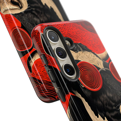 Hypnotic Cow Samsung S24 Case - Tough