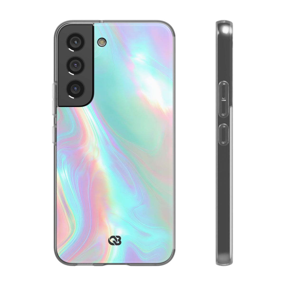 Prismatic Liquid Light · Lite Phone Case for Samsung · Teal