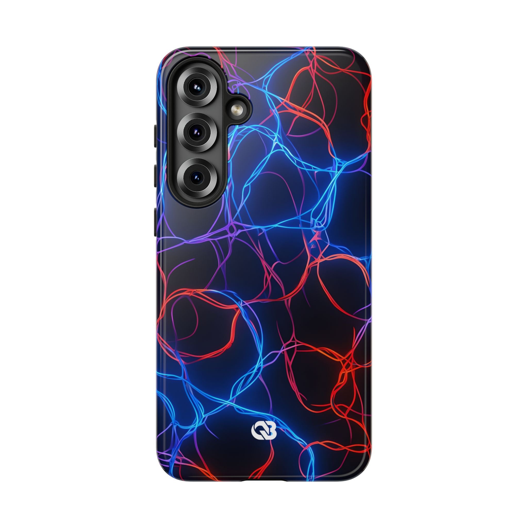Electric Synapse Glow · Tough Handyhülle für Samsung