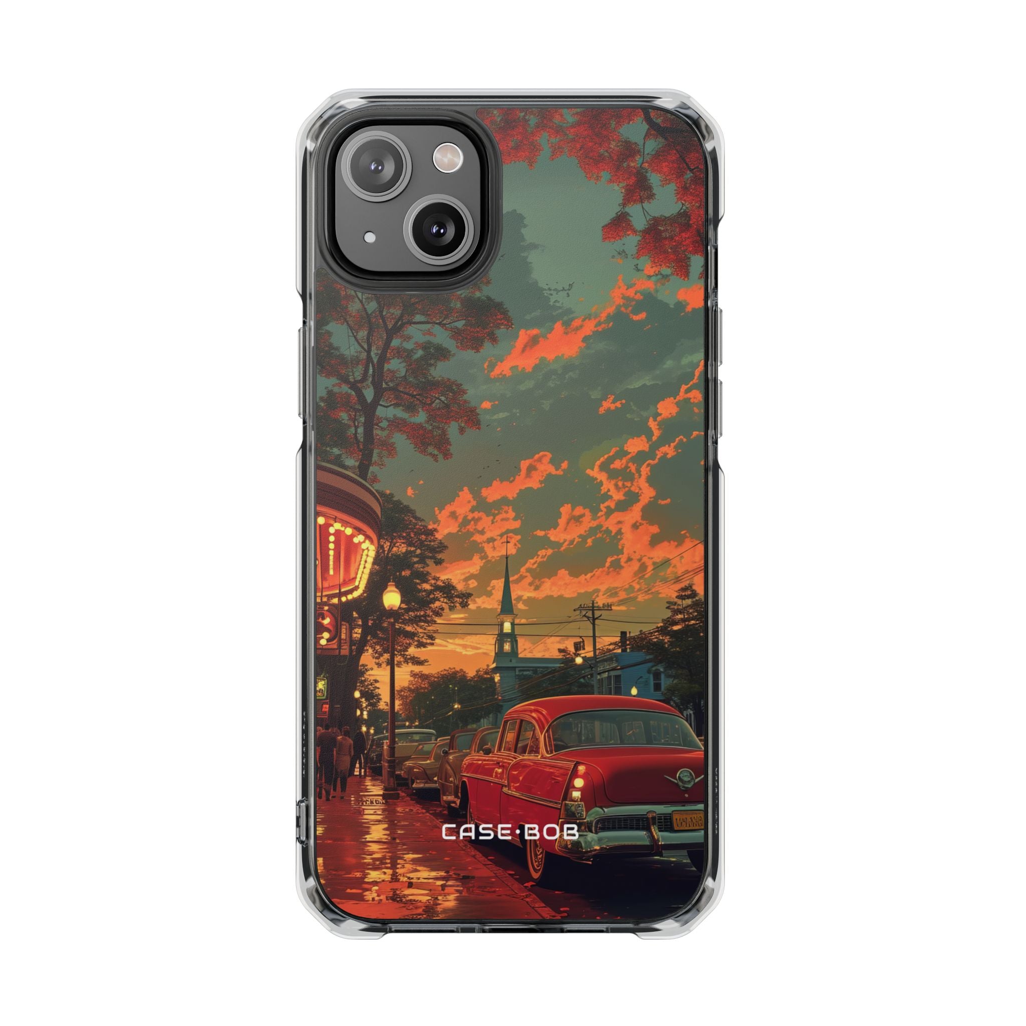 Crimson Classic iPhone 14 Plus Case - Impact