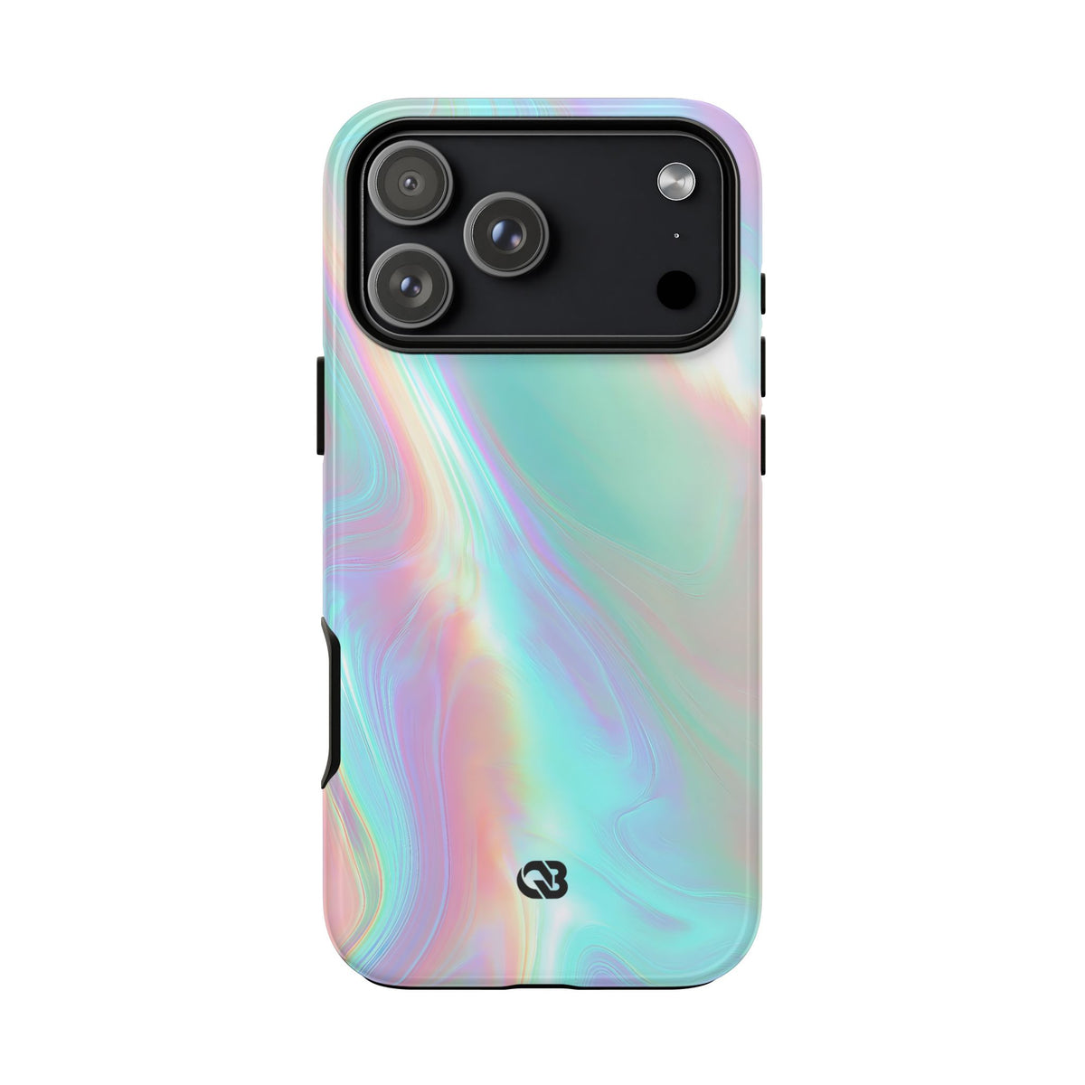 Prismatic Liquid Light · Tough Phone Case for iPhone · Teal