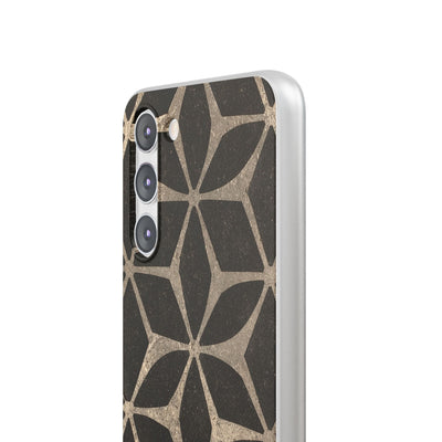 Concrete Mosaic Star · Lite Phone Case for Samsung · Black