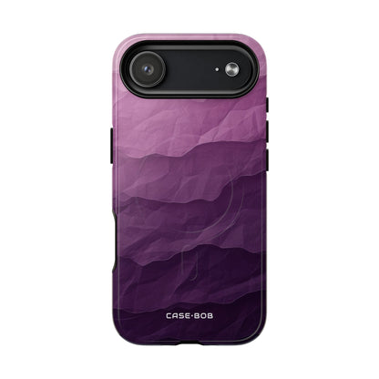 Purple Wave Layers iPhone 17 Air Case - Tough+ - CASE•BOB