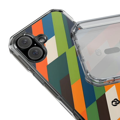 Angled Retro Mosaic · Impact Custodia per iPhone · Magsafe