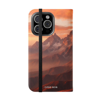 Sunset Peaks - iPhone 16 Pro Case - Lompakko