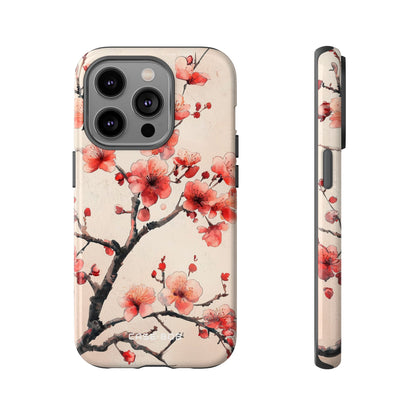 Blossom Shadow iPhone 14 Pro Cover - Tough