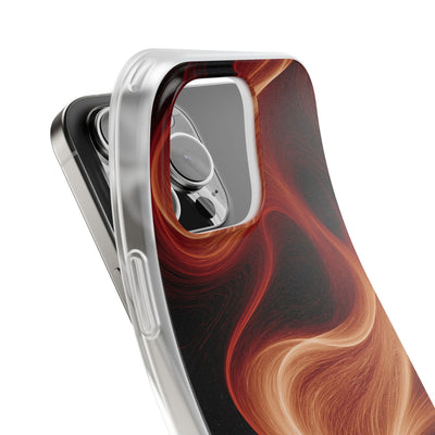 Solar Ember Flow · Lite Phone Case for iPhone ·  Orange