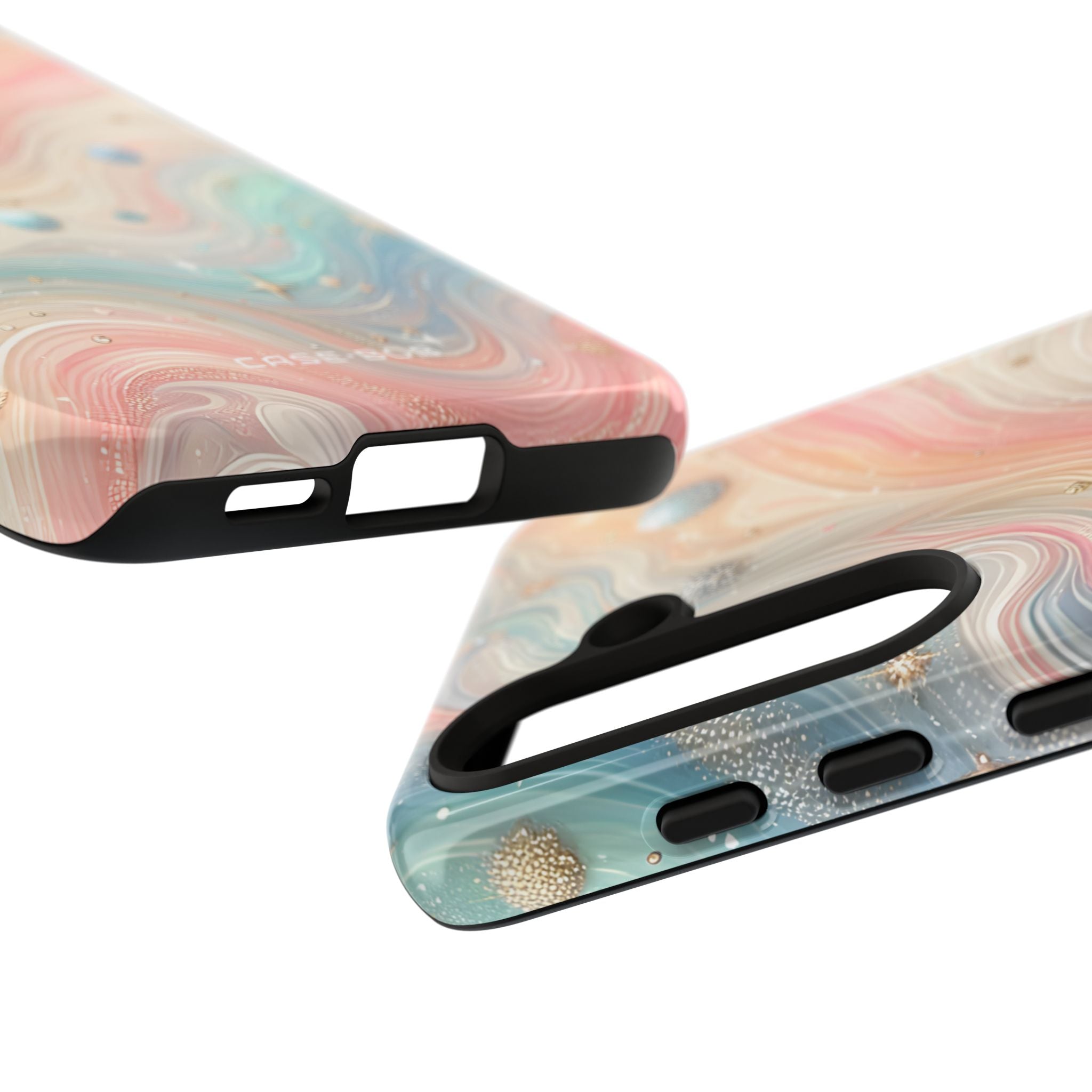 Iridescent Swirls Samsung S24 Case - Tough