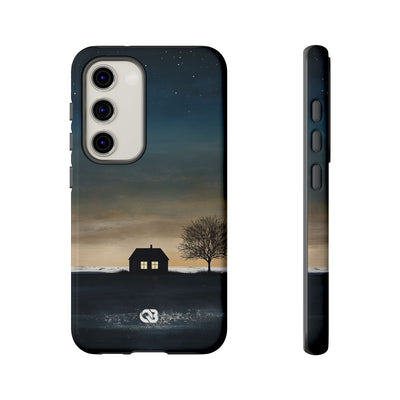 Midnight Cabin Glow · Tough Handyhülle für Samsung