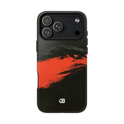 Crimson Raptor Noir · Tough 2.0 Magnetic Phone Case for iPhone · Black