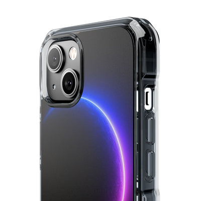 Luminous Eclipse · Clear Impact Magnetic Phone Case for iPhone · Black