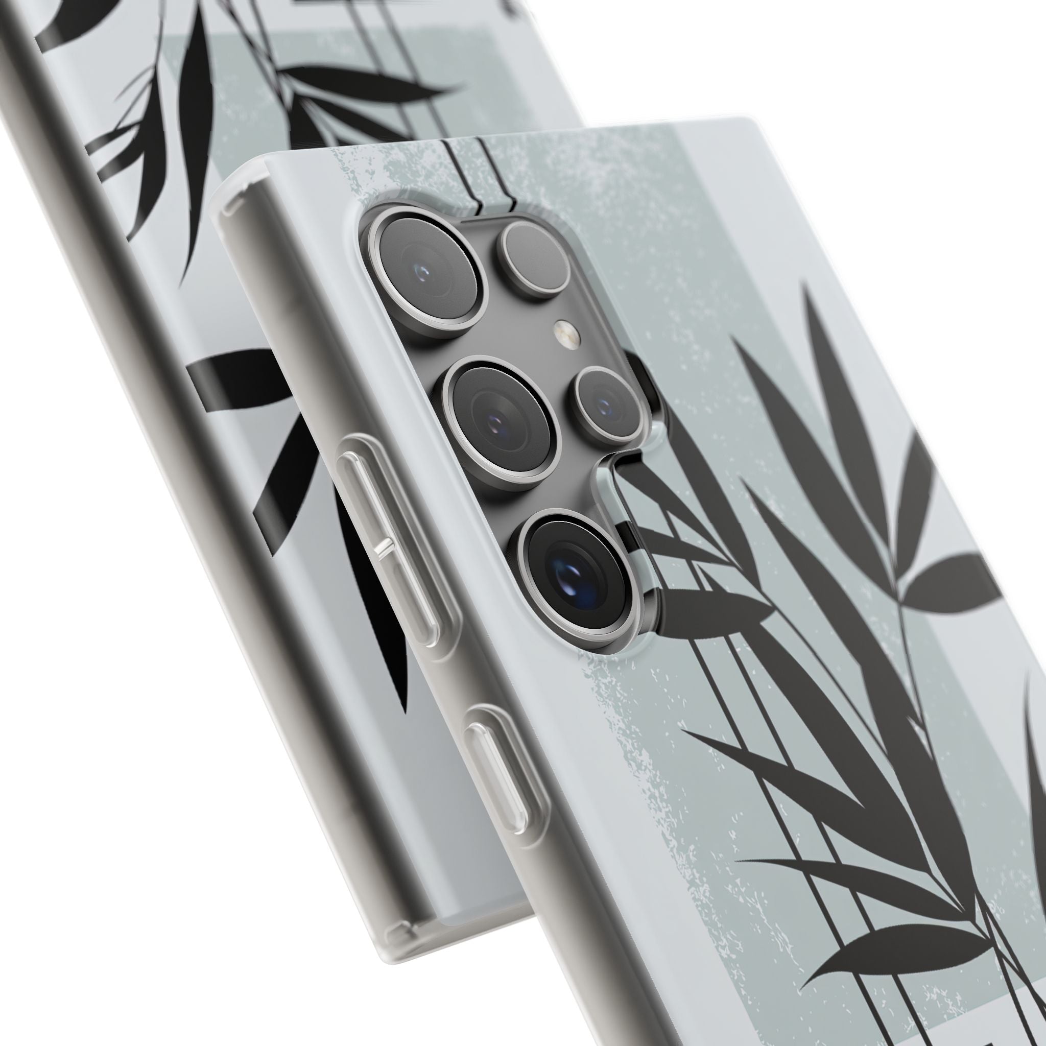 Grey Lite Phone Case for Samsung - Sage Bamboo Noir