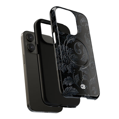 Obsidian Damask · Tough 2.0 Magnetic Phone Case for iPhone · Black