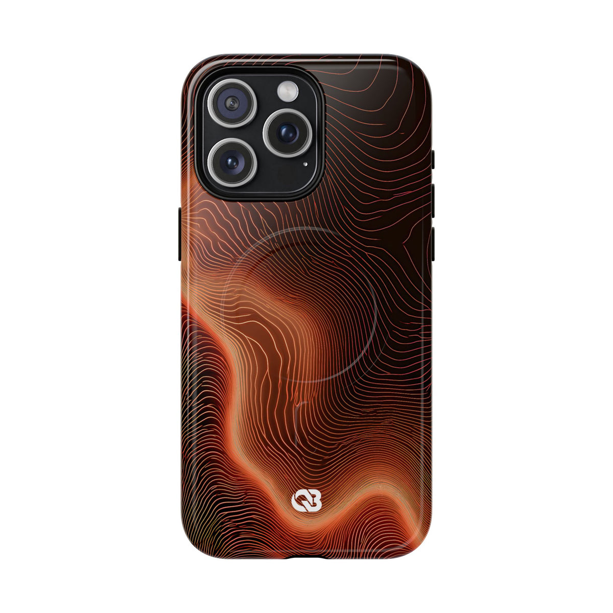 Caldera Ridge · Tough 2.0 Magnetic Phone Case for iPhone · Orange