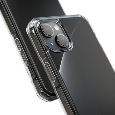 Black Impact MagSafe Phone Case for iPhone - Obsidian Lunar Arch