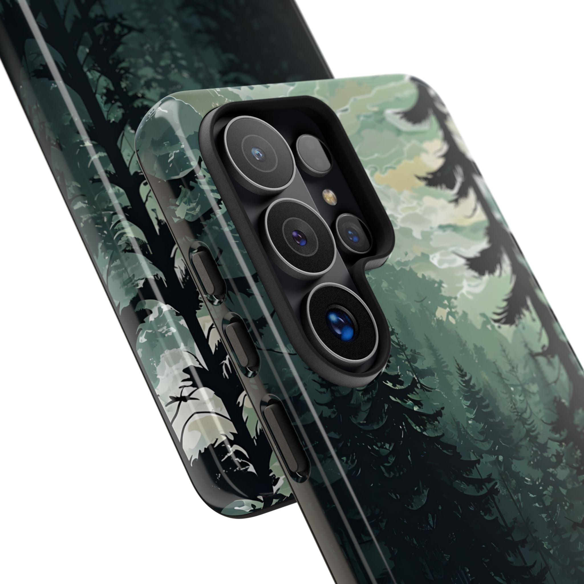 Misty Pine Shadow · Tough Handyhülle für Samsung