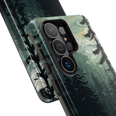Misty Pine Shadow · Tough Handyhülle für Samsung
