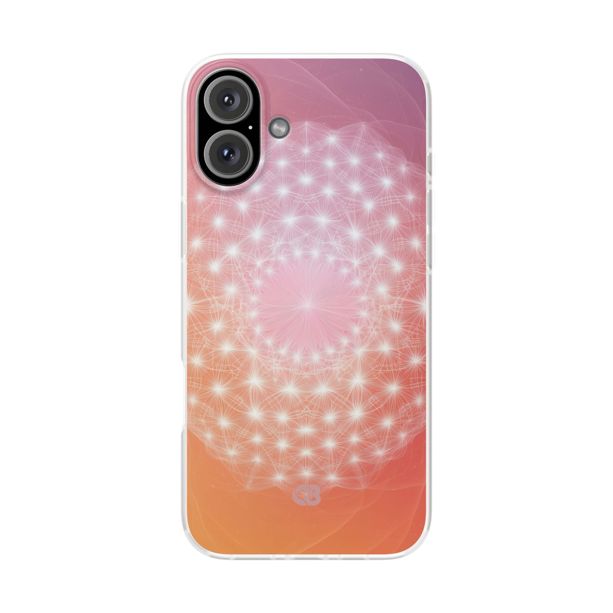 Radiant Stardust Mandala · Soft Phone Case for iPhone