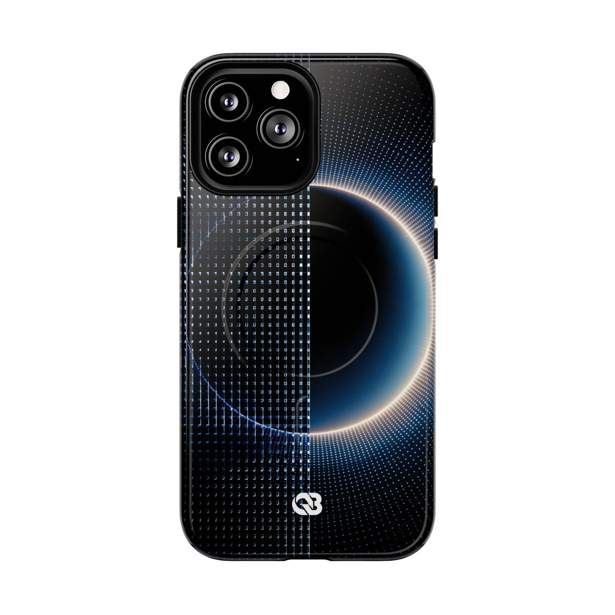 Luminous Meridian · Tough 2.0 Magnetic Phone Case for iPhone · Black