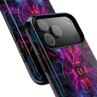 Neural Circuit Core · Tough 2.0 Magnetic Phone Case for iPhone · Black